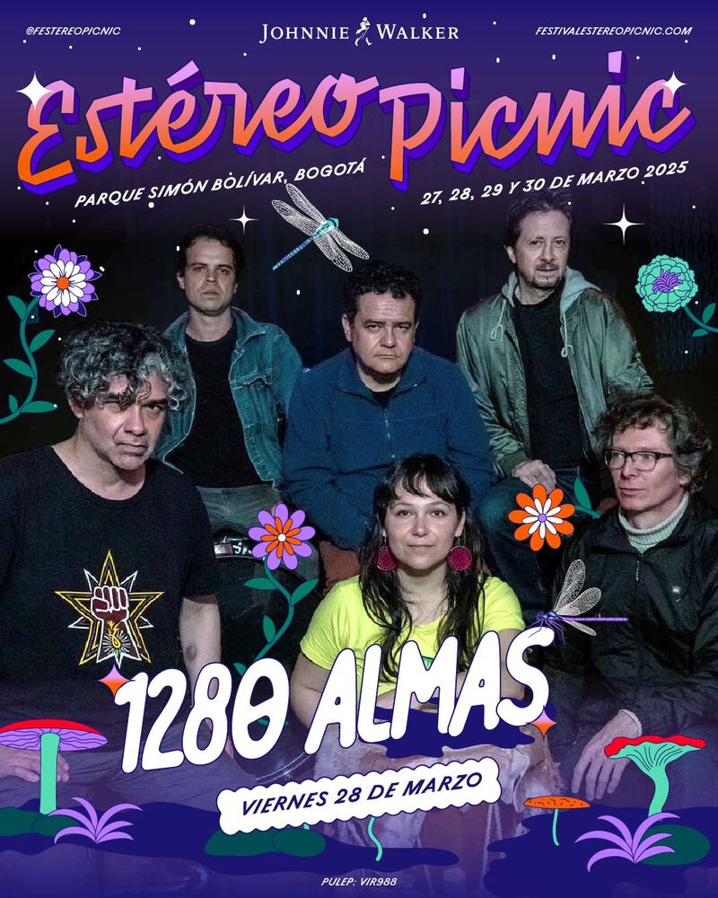 ‘1280 Almas’ llega al FEP en reemplazo de Incubus; “l rock nunca morirá