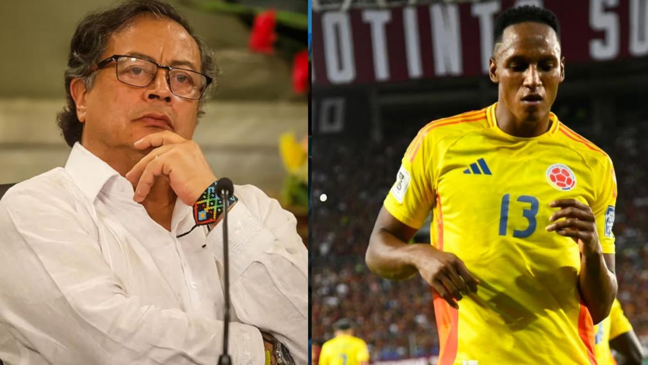 Gustavo Petro y Yerry Mina.