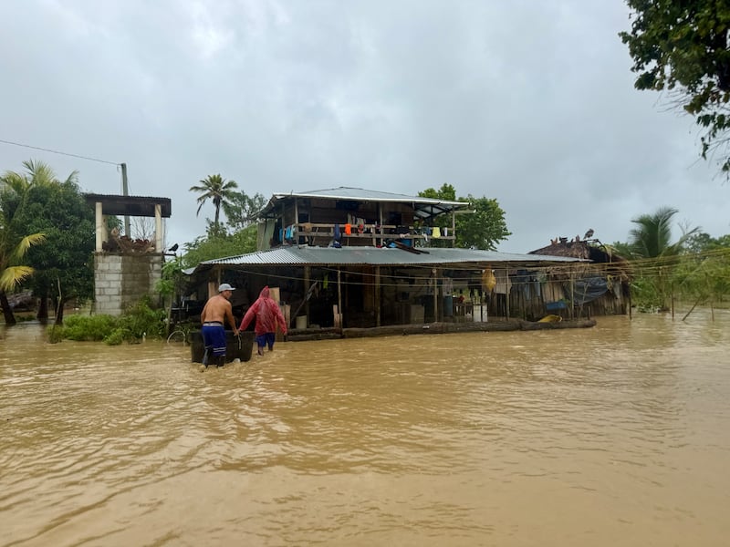 Necoclí bajo el agua