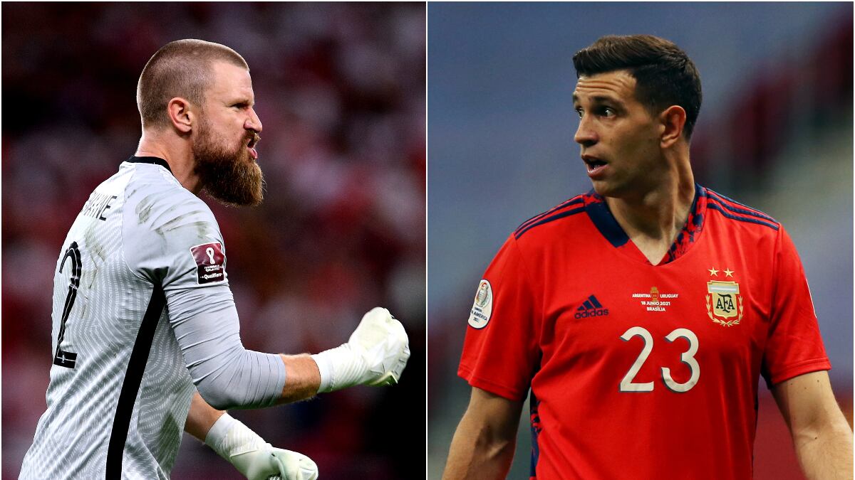 Emiliano Martínez dice que no haría lo del arquero de Australia en los penales