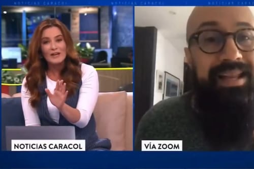 “Está siendo muy grosero...”: Periodista de Noticias Caracol tuvo acalorada discusión en vivo con Carlos Carrillo
