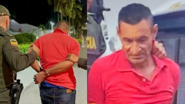 Foto de Alirio Gualdrón condenado feminicida de niña de ocho años en Colombia.