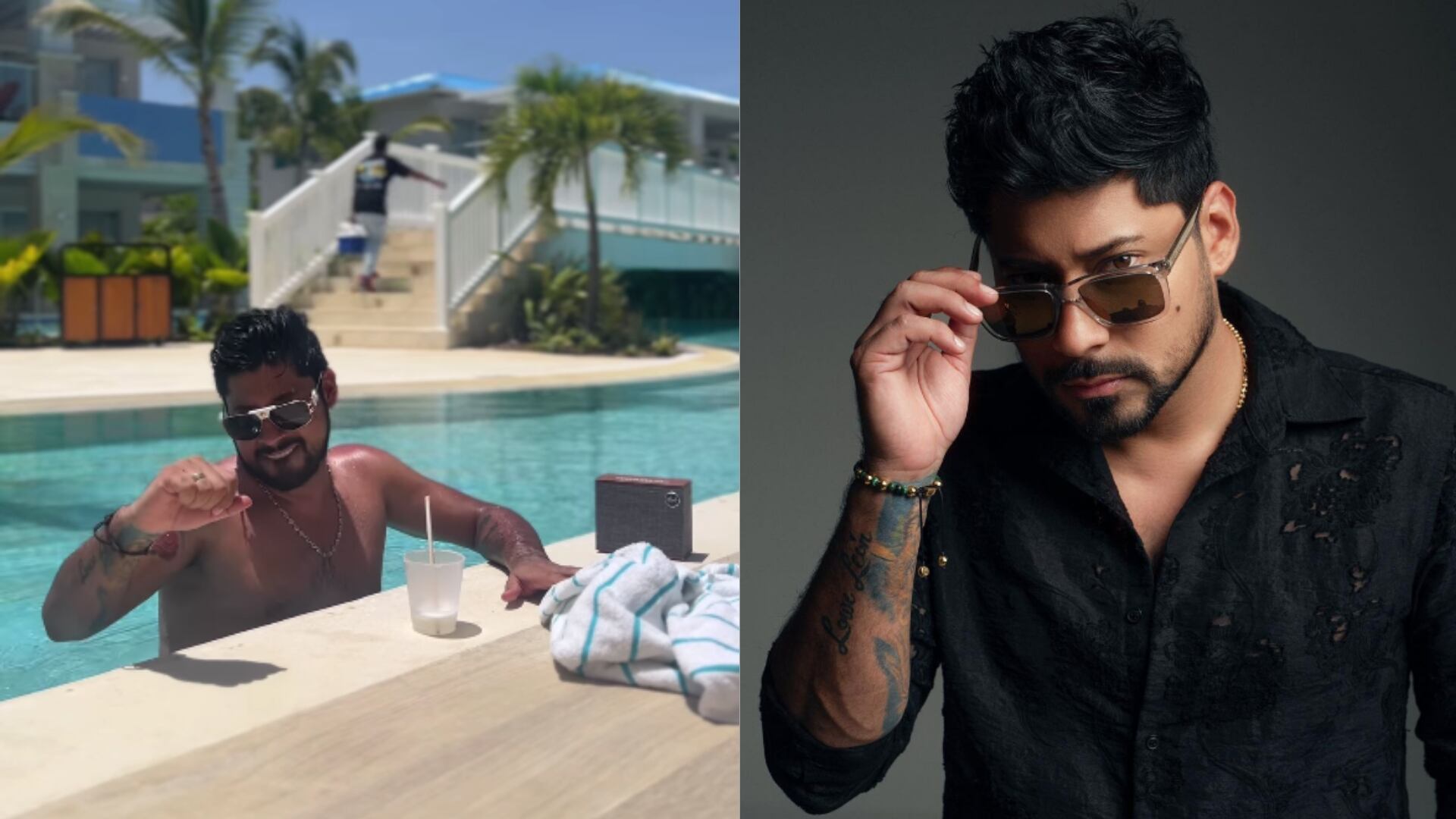 Lowe León en la psicina es criticado