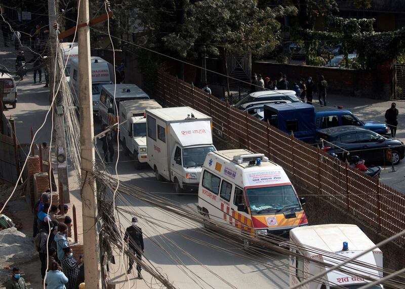 Accidente aéreo en Pokhara: traslado de los cuerpos a Katmandú para la autopsia