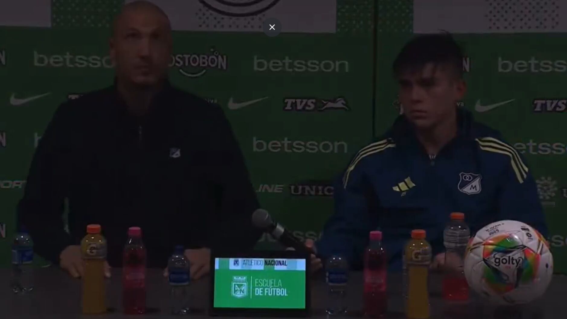 Rueda de prensa de Millonarios - Foto: Redes sociales