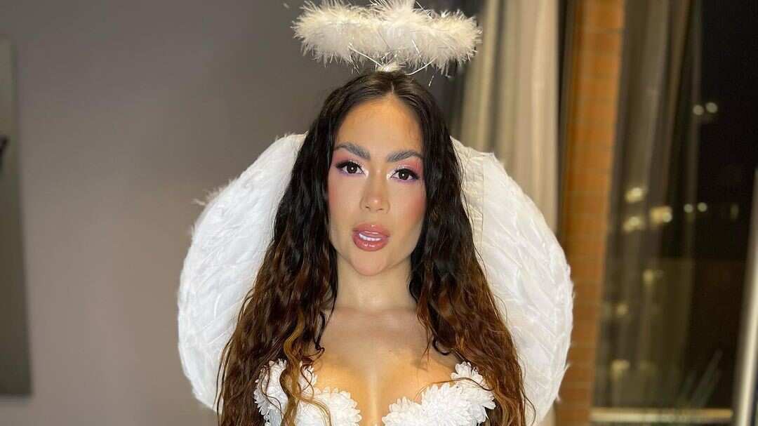 La empresaria ‘Epa Colombia’ no dejó pasar por alto la celebración de Halloween y lejos de convertirse en monstruo, se disfrazó de ángel.