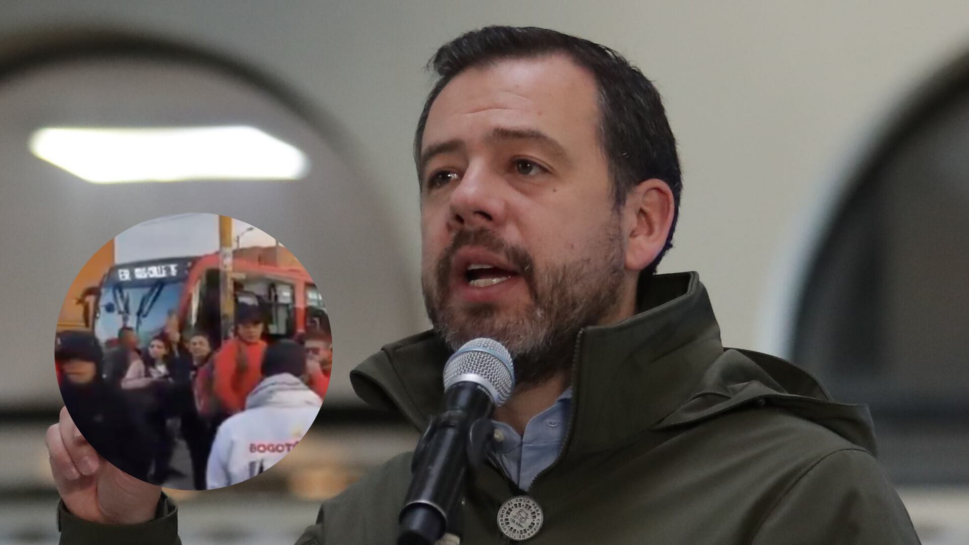 Bloqueos a TransMilenio eran parte del paro