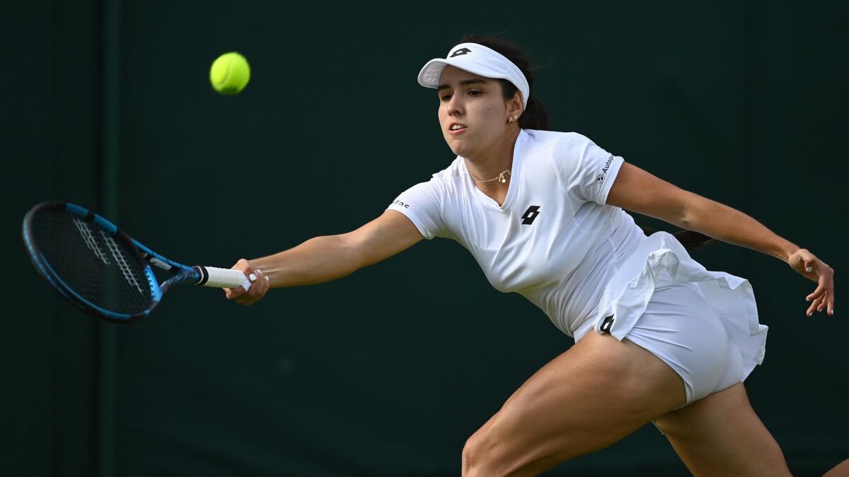 Entre lágrimas, Camila Osorio se vio forzada a retirarse de Wimbledon