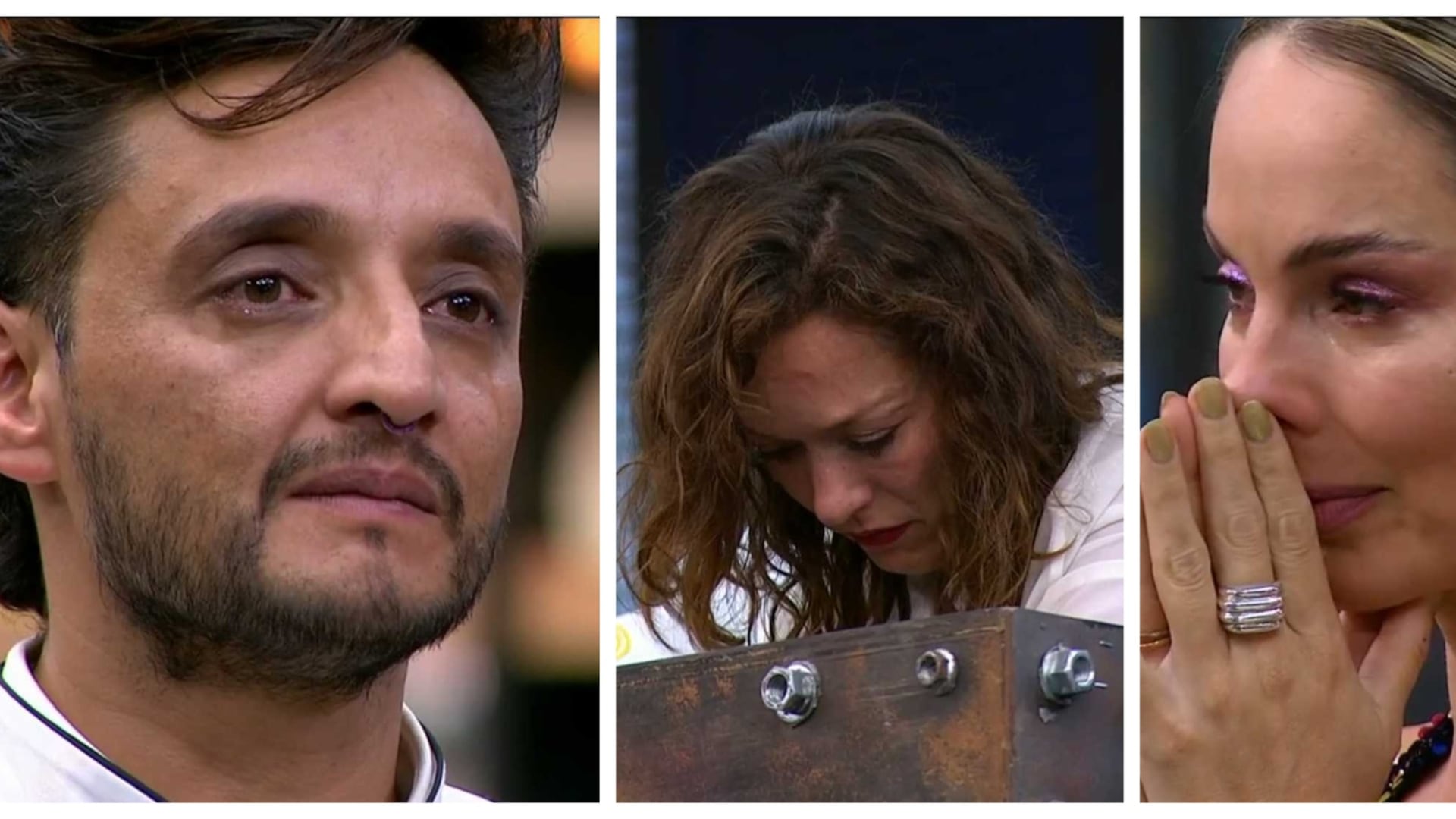 Compañeras de Barragán lloran su salida de MasterChef (Captura de pantalla de MasterChef 2023)