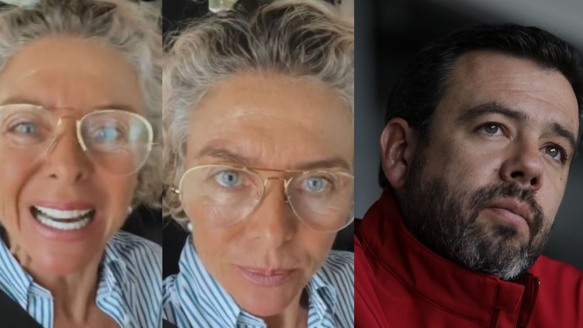 Margarita Rosa y Carlos Galán