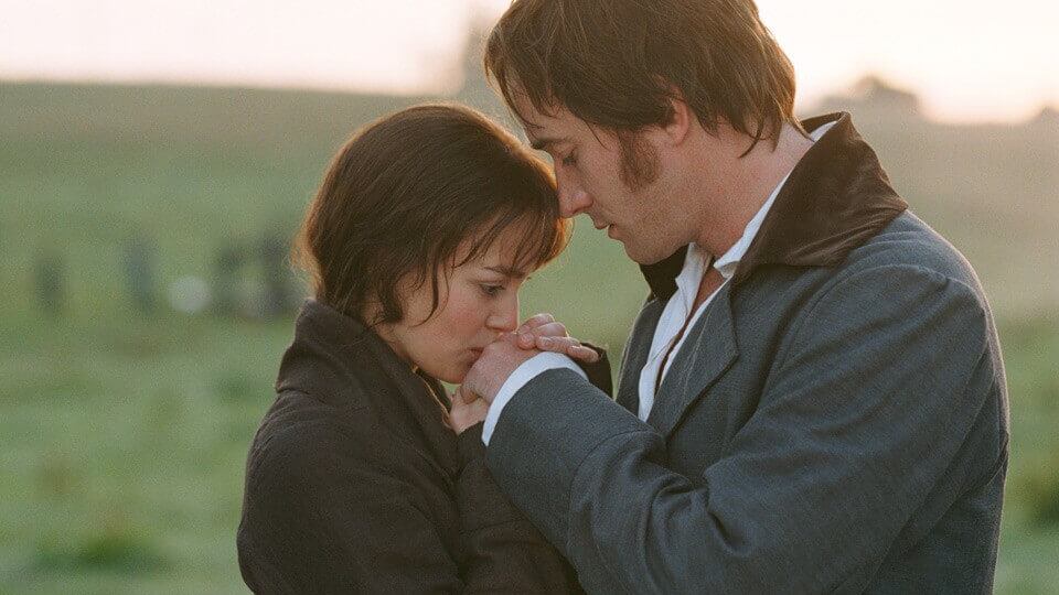 Escena de 'Orgullo y prejuicio'