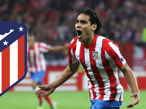 Hinchas del Atlético piden que placa de Courtois sea cambiada por una de Falcao