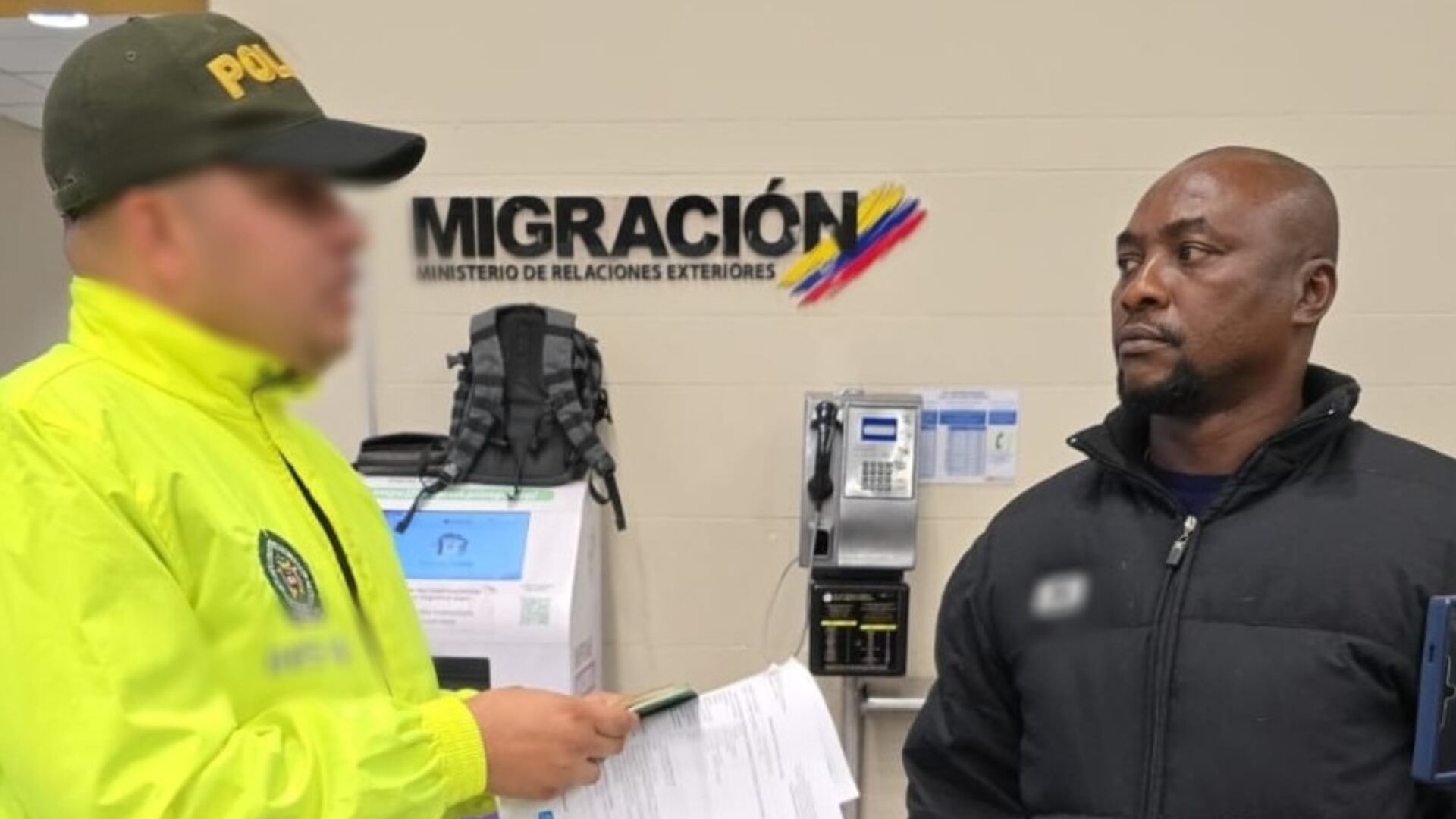 Capturaron en Bogotá a un nigeriano que sería uno de los principales cabecillas de una red de narcotráfico