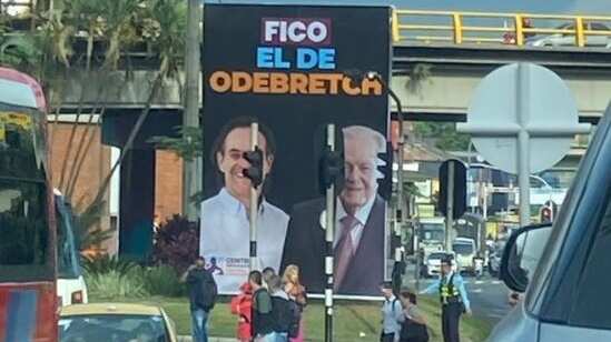 Denuncia de Federico Gutiérrez por vallas con Luis Carlos Sarmiento