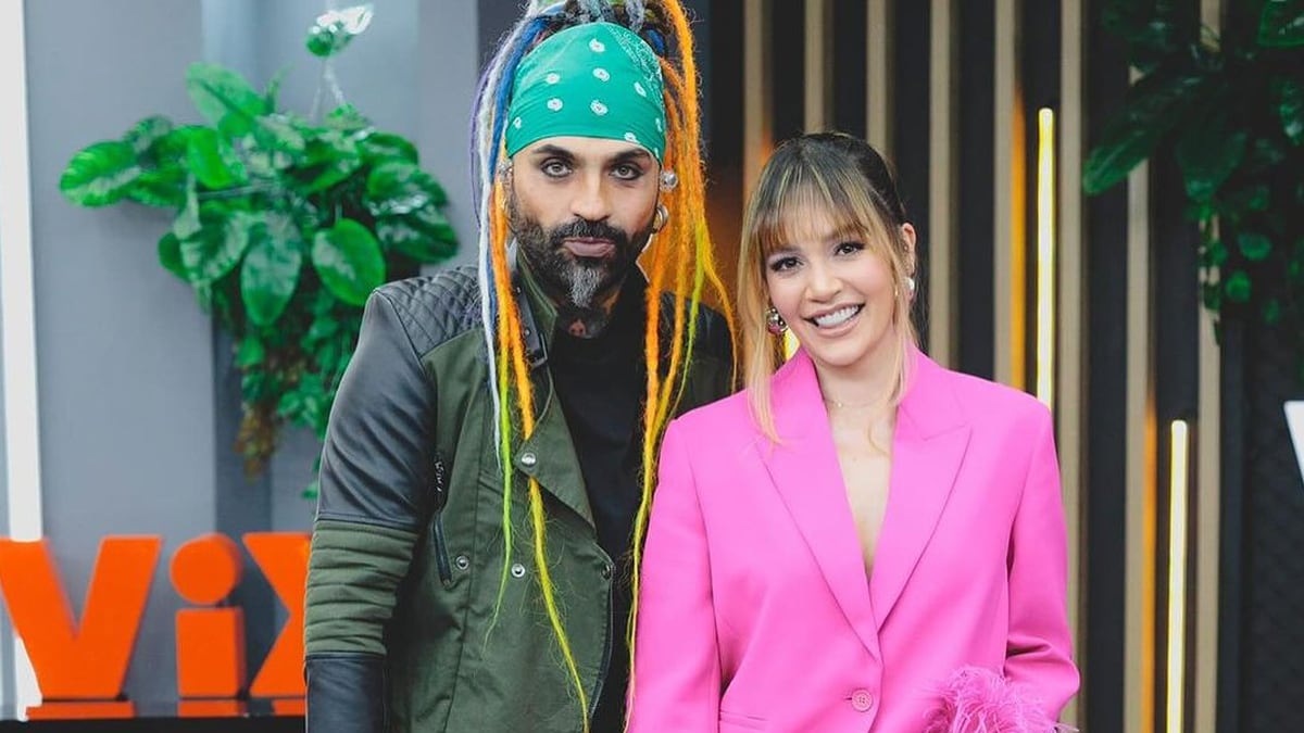 Roberto Velásquez y Lina Tejeiro desde sus redes sociales