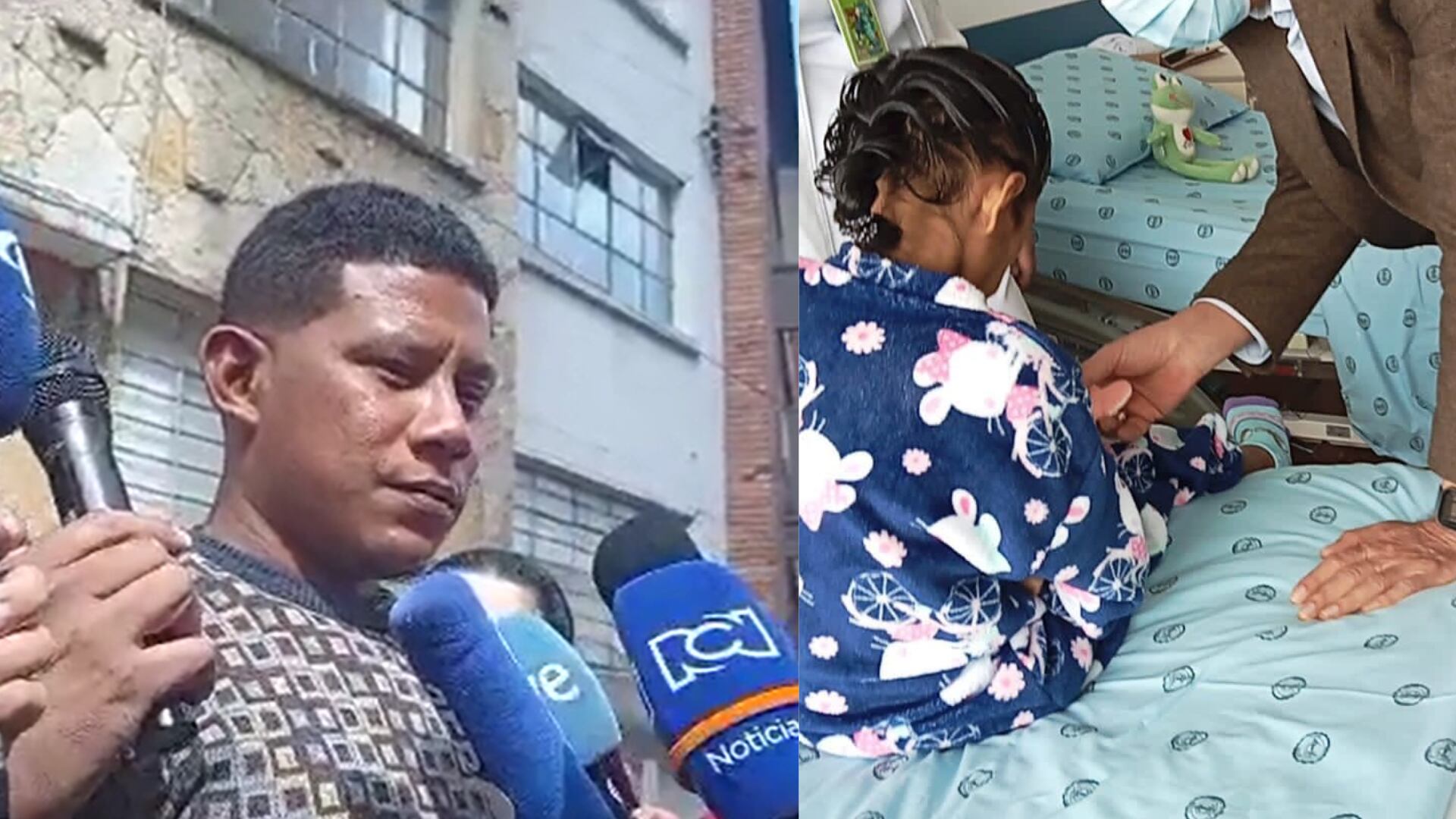 "La mamá estuvo 4 días viva": papá de Lesly contó que su hija habló con su mamá antes de que falleciera