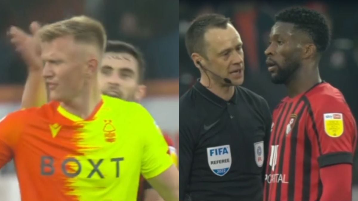 Feo gesto de Lerma hacia un rival provocó el regaño del árbitro al colombiano