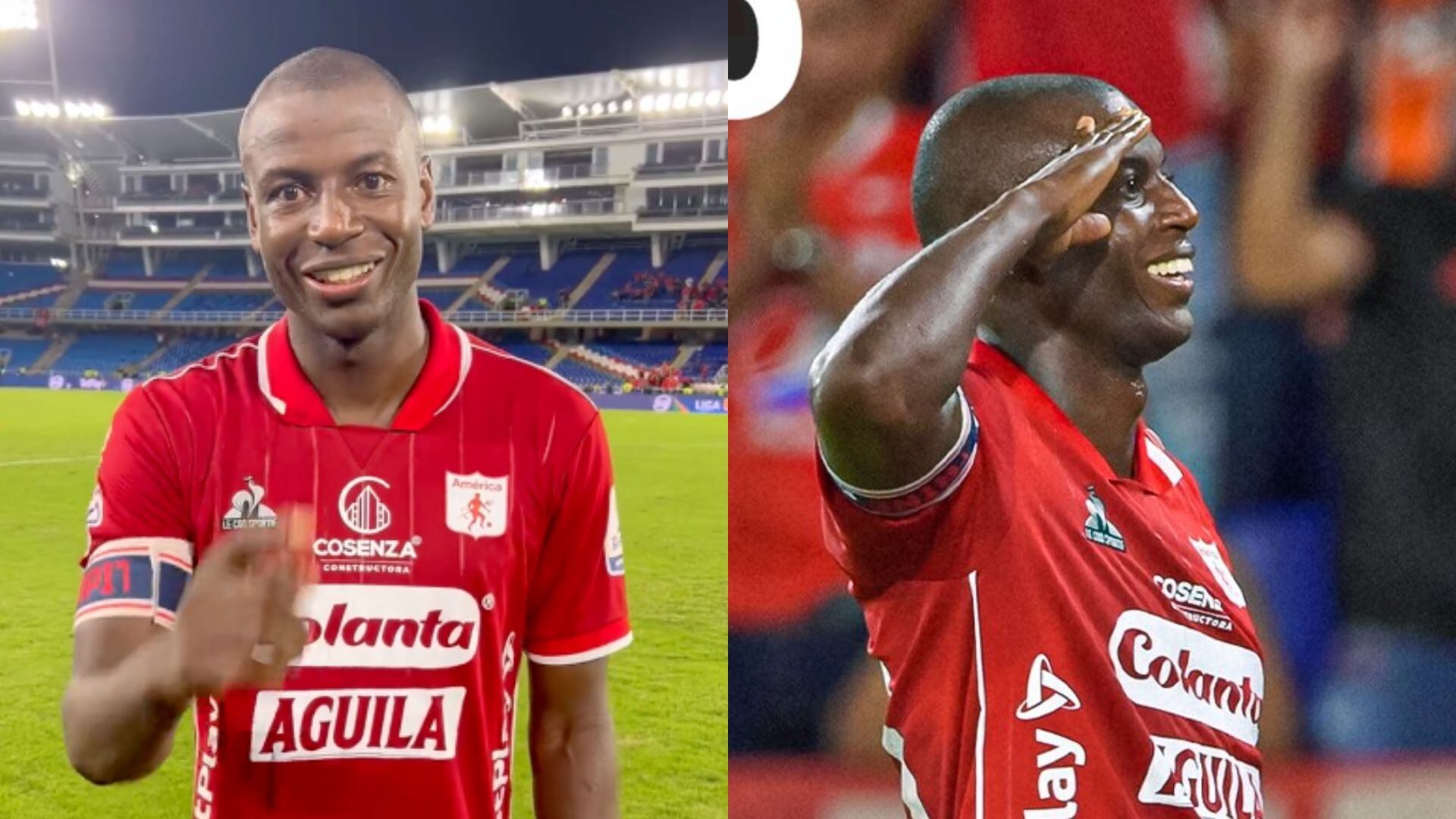 Adrián Ramos recibió un curioso premio al ser la figura del América-DIM.