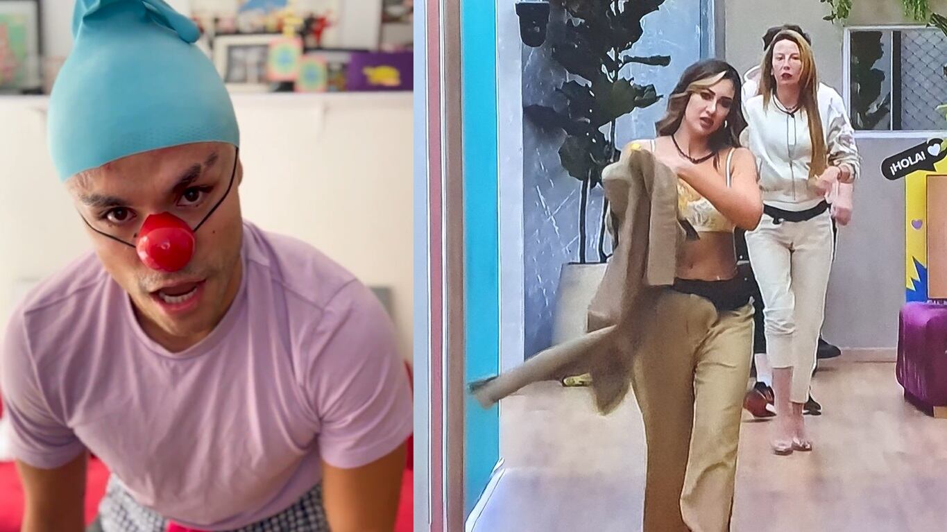 El comediante ‘Culotauro’ reapareció en su personaje de Elso Mofa de ‘La Casa de los Famosos’ y salpicó hasta Nataly Umaña.