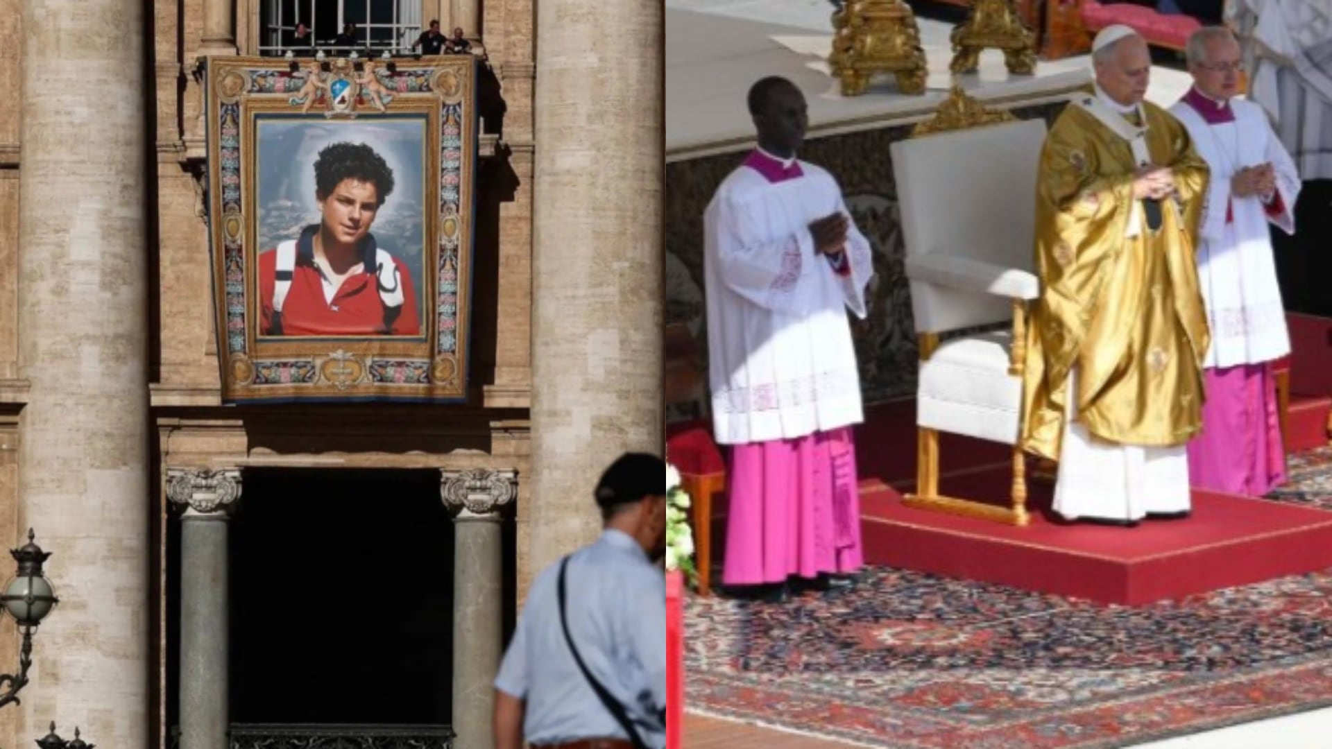 Vaticano canonizó a Carlo Acutis, considerado el primer santo milenial.