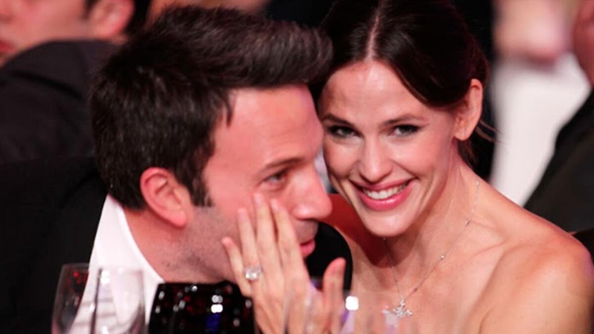 Ben Affleck y Jennifer Garner novia