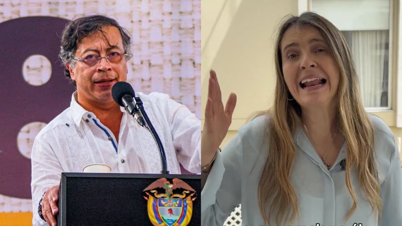 Paloma Valencia se indignó con el presidente Petro por respuesta a la hija de Vargas Lleras: “Respete”