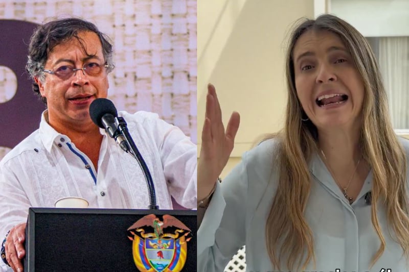 El duro choque de Petro y Paloma Valencia por la educación: “Les importan más las bombas que los libros”