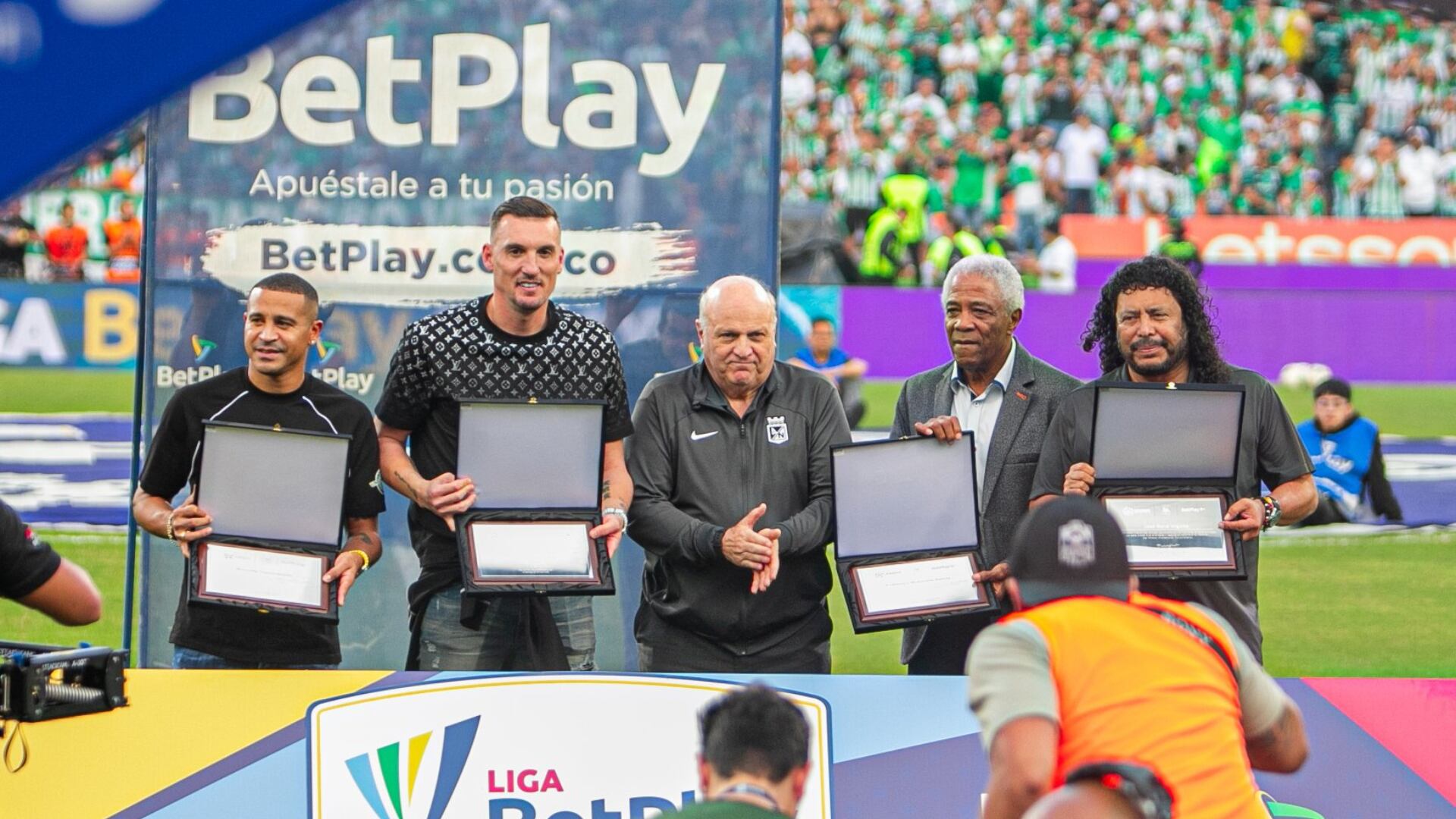 Homenaje de Atlético Nacional a sus ídolos - Foto: Redes sociales