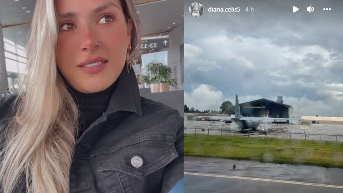 La deportista Diana Celis apareció diciendo a todos que se iría sin especificar a cuál país y pidió que se arriesguen a cumplir sus sueños.