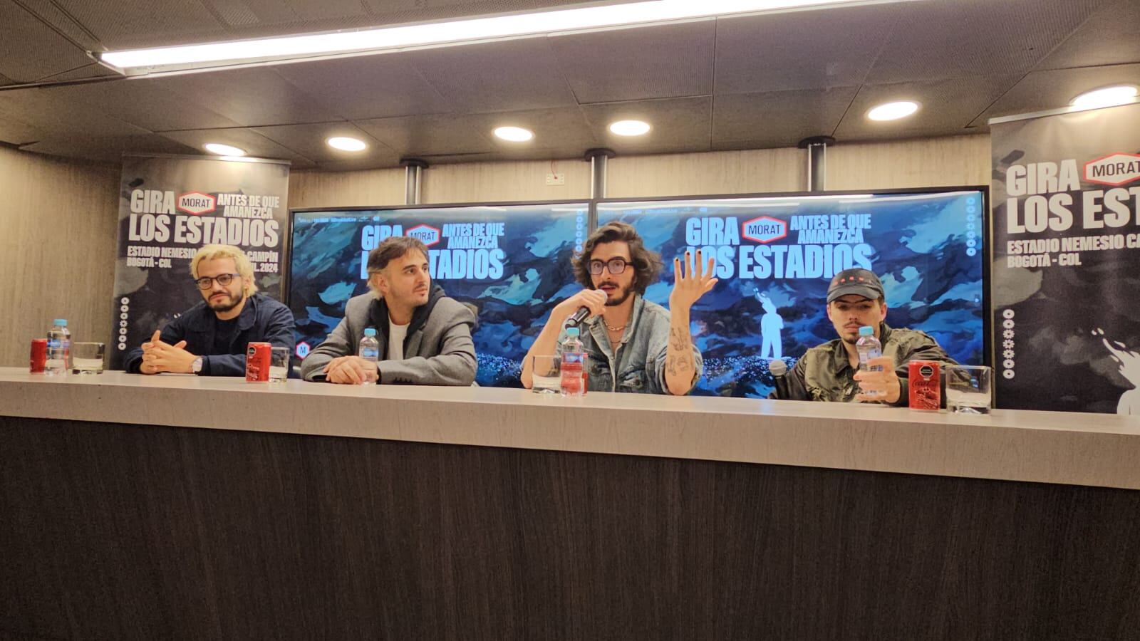 Morat y sus dos emotivos conciertos en la capital “Bogotá es el lugar donde mejor parados queremos quedar”