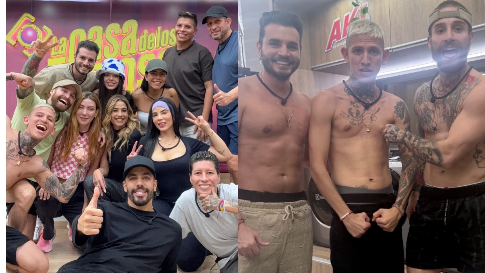 Carla Giraldo dentro de La Casa de los Famosos