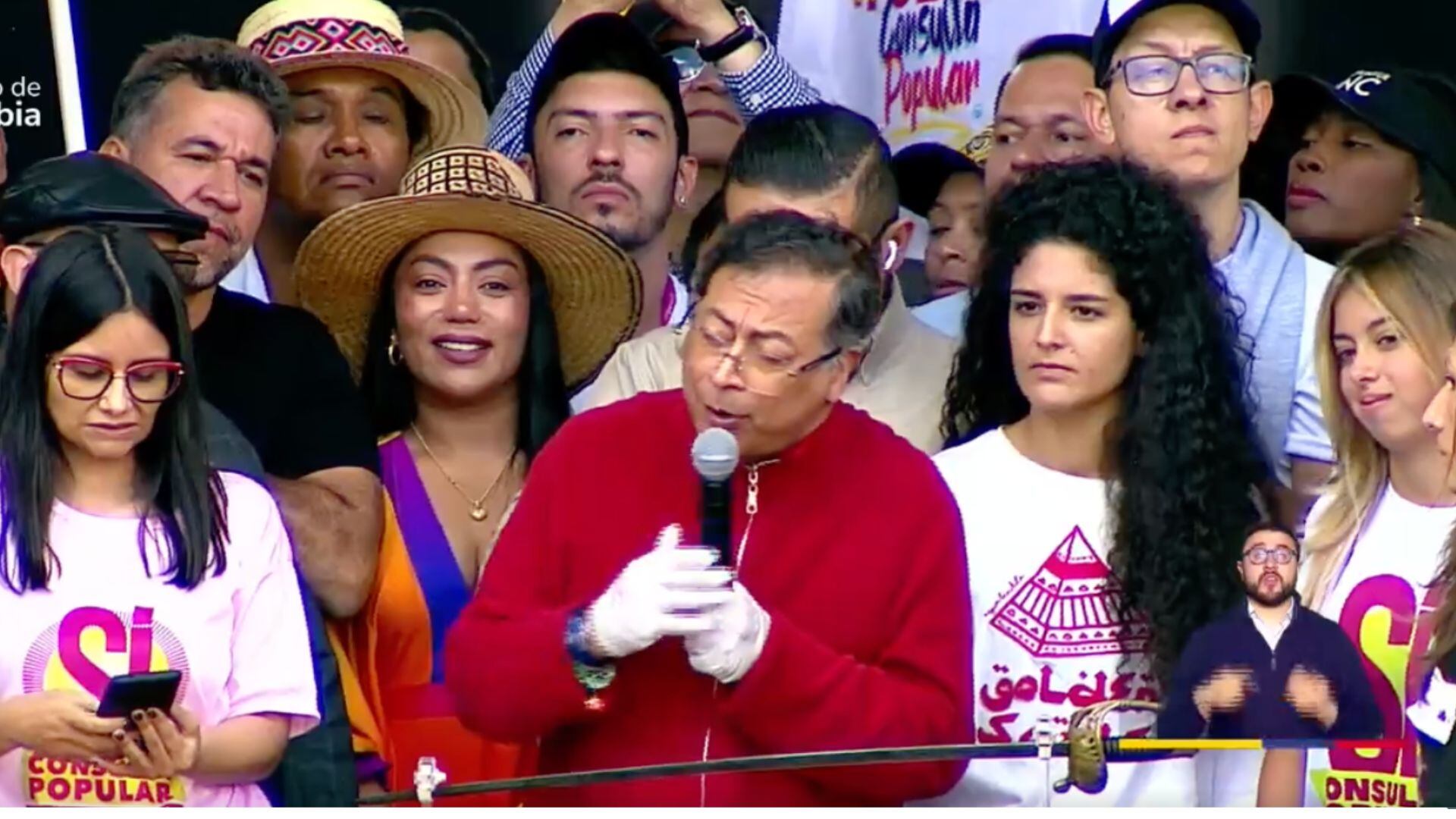 “El pueblo de Colombia se levanta y los revoca”: Petro sobre la posibilidad de que el congreso no apruebe la consulta popular