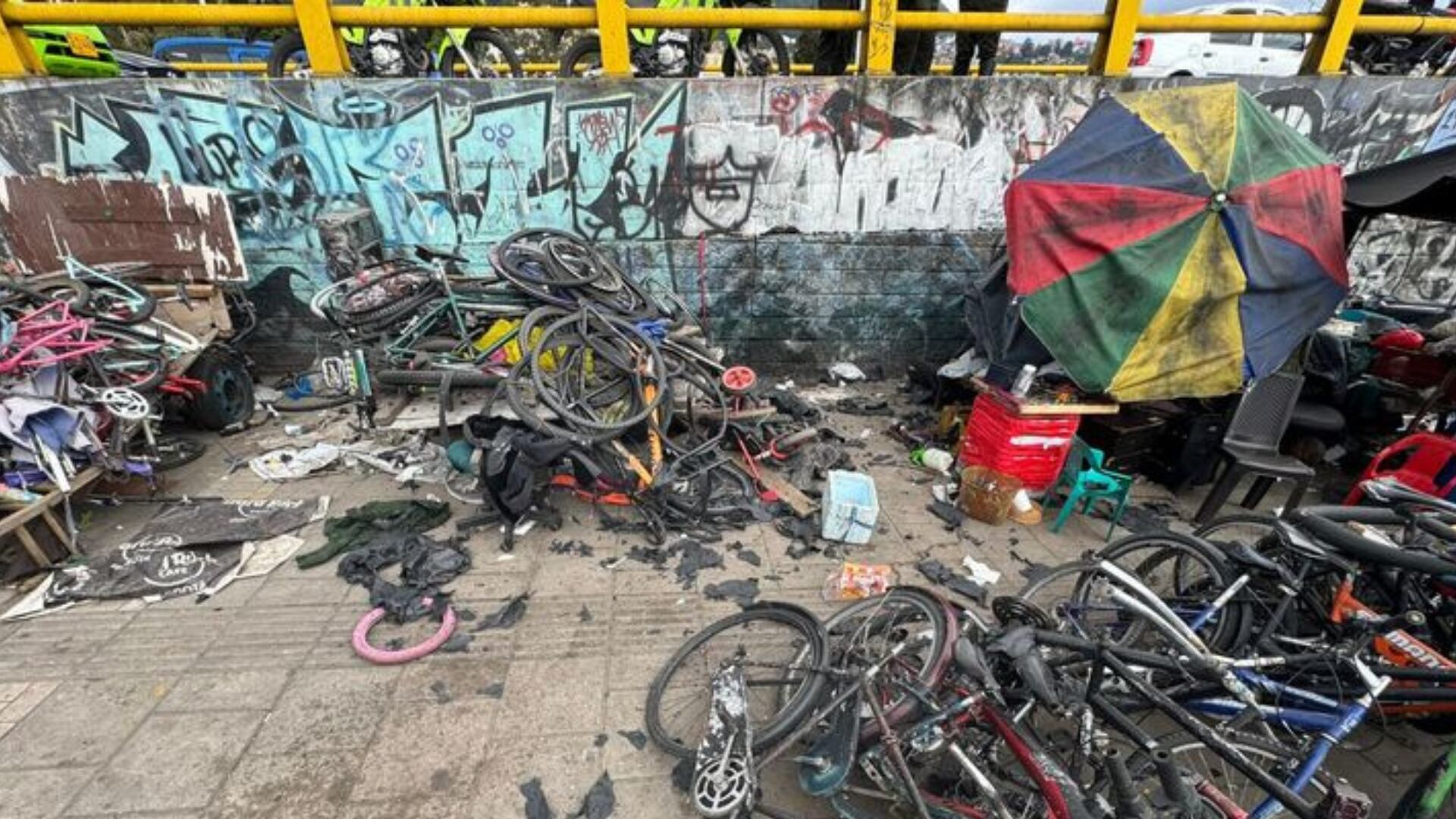 Explosión en el centro de Bogotá