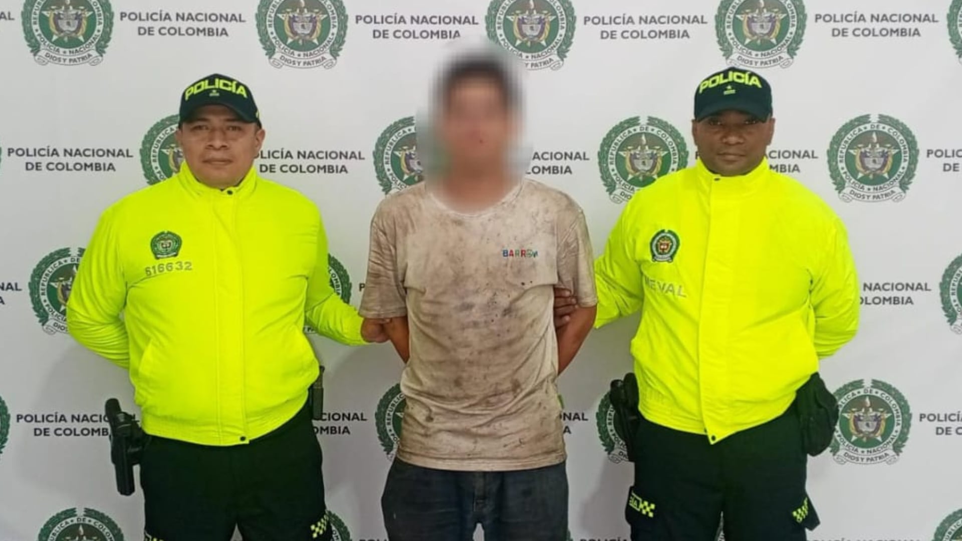 Hombre le mordió la cara a su expareja