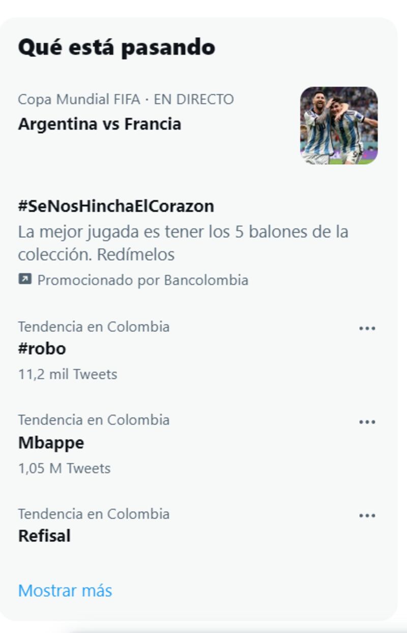 Refisal fue tendencia durante la final del Mundial Qatar 2022