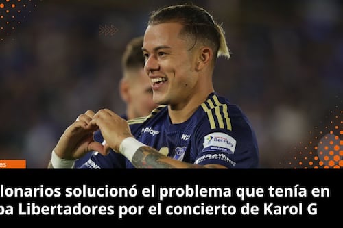Millonarios solucionó el problema que tenia en Copa Libertadores por culpa del concierto de Karol G