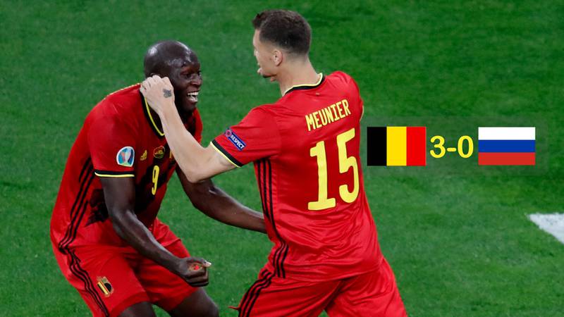 VIDEO | Goles de Bélgica 2-0 Rusia por la Eurocopa 2020 (Grupo B)