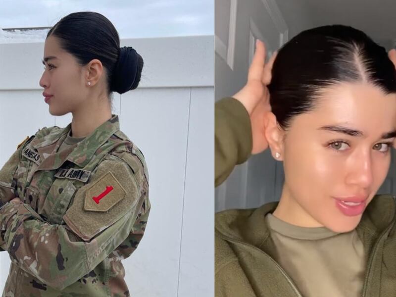 Militar colombiana en las filas del Ejército de EE.UU tiene enamorados a muchos en internet con su belleza