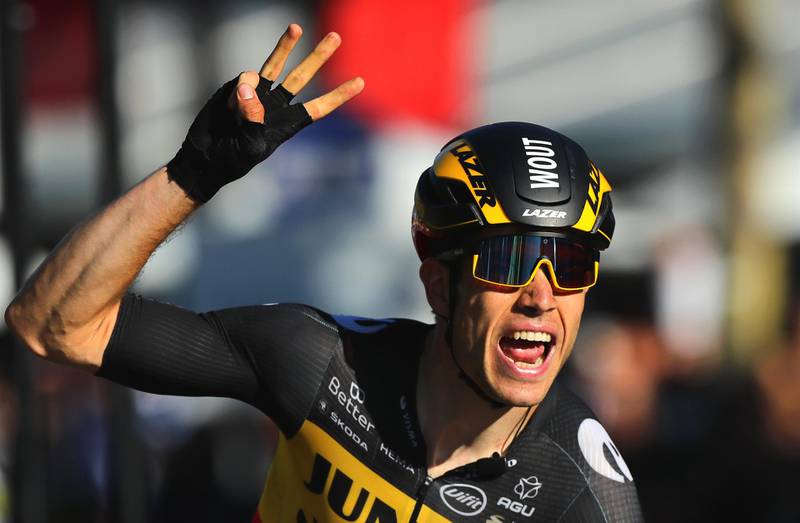 Wout Van Aert ganó la etapa 21 del Tour de Francia 2021, su tercera victoria