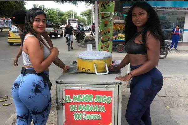 Chicas limonada: influencer predijo lo que sucedería con su repentina fama en Barranquilla
