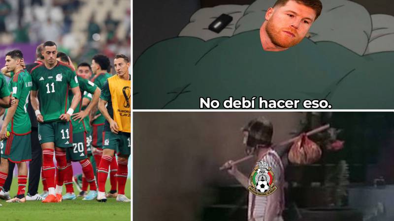 Los memes de la eliminación de México del Mundial de Qatar 2022