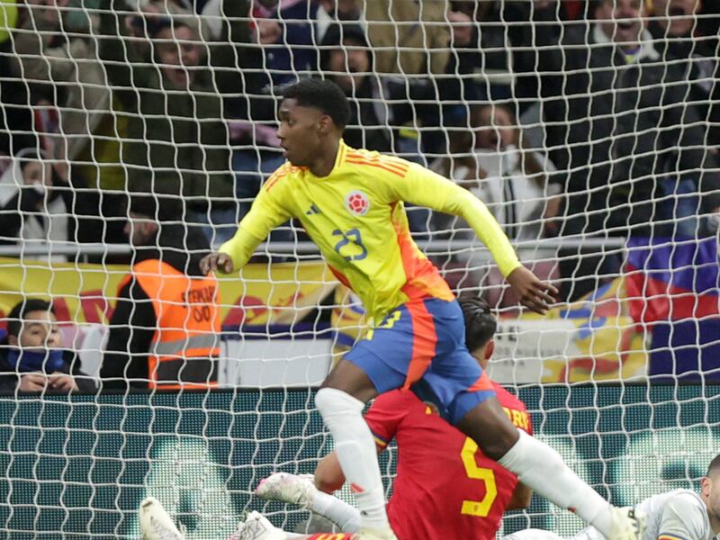 Yaser Asprilla ‘se unió al baile’: así fue el tercer gol de Colombia en el ‘paseo’ a Rumania