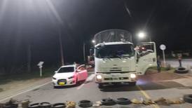 Barranquilla y sus alrededores, bloqueada por una protesta en una vía del Atlántico