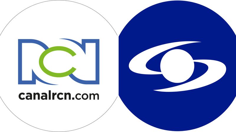 Caracol y RCN - Logos canales colombianos