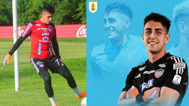 Santiago Mele, arquero del Junior, fue convocado a la selección de Uruguay