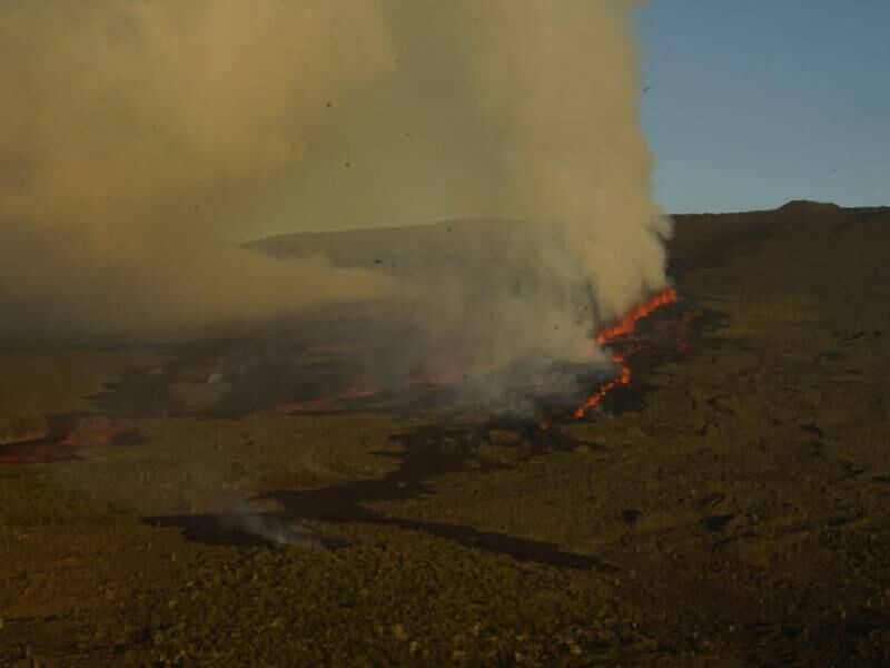 Fotos y videos de la erupción del volcán Wolf de la isla Isabela, en Galápagos