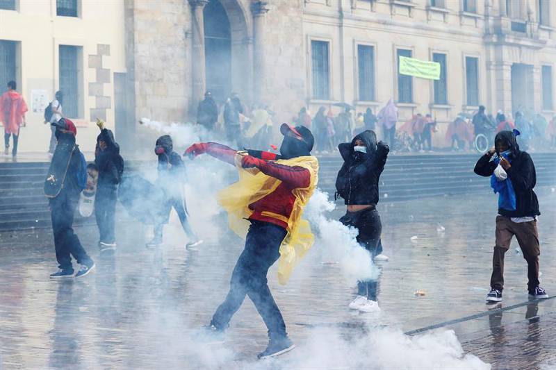 Protestas paro nacional Bogotá
