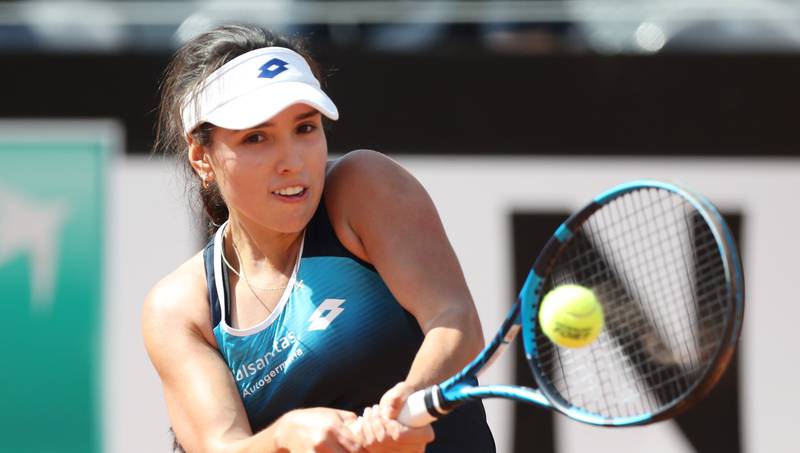 A Camila Osorio se le quebró antes de tiempo su participación en Roland Garros