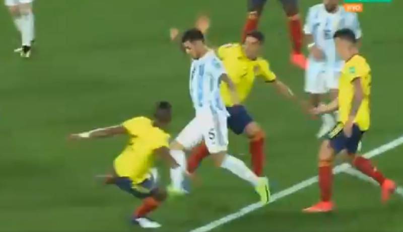 Video del gol de Leandro Paredes a Colombia en Eliminatorias Catar 2022