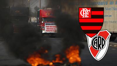 Perú arde en llamas, pero Conmebol confirma partidos de Flamengo y River